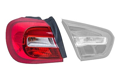 Van Wezel Heckleuchte [Hersteller-Nr. 2930931] für Mercedes-Benz von VAN WEZEL