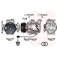 Klimakompressor VAN WEZEL 2500K275 Klimakompressor VAN WEZEL 2500K275 von Van Wezel