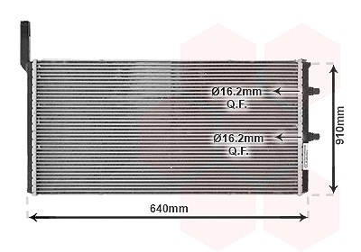 Van Wezel Kühler, Motorkühlung [Hersteller-Nr. 06002583] für BMW von VAN WEZEL