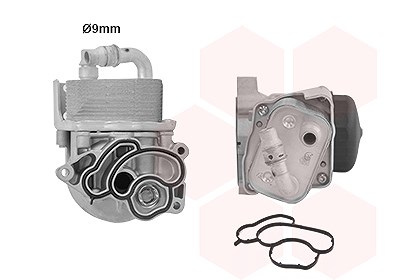 Van Wezel Ölkühler, Motoröl [Hersteller-Nr. 06013412] für BMW von VAN WEZEL
