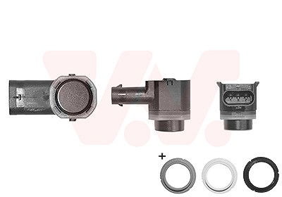 Van Wezel Sensor, Einparkhilfe [Hersteller-Nr. 5745880V] für Abarth, Alfa Romeo, Audi, Fiat, Hyundai, Lancia, Land Rover, Seat, Skoda, Volvo, VW von VAN WEZEL