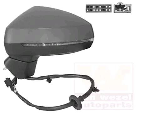 VAN WEZEL Außenspiegel AUDI 0335807 8V1857409T9B9,8V0857527DGRU,8V0857535E Rückspiegel,Seitenspiegel,Autospiegel,Spiegel 8V1857409F,8V1857409F9B9 VAN WEZEL Außenspiegel AUDI 0335807 8V1857409T9B9,8V0857527DGRU,8V0857535E Rückspiegel,Seitenspiegel,Autospiegel,Spiegel 8V1857409F,8V1857409F9B9 von VAN WEZEL