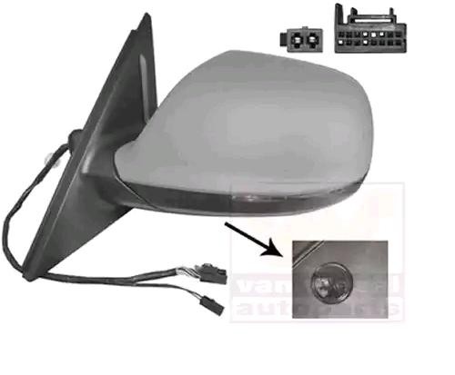 VAN WEZEL Außenspiegel AUDI 0380817 8R1857409L01C,4L0949101,4L0949101B Rückspiegel,Seitenspiegel,Autospiegel,Spiegel 4L0949133,8R0857527GRU,8R0857535E von VAN WEZEL