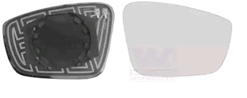 VAN WEZEL Außenspiegelglas VW,SKODA,SEAT 5701838 6RU857522F Spiegelglas,Spiegelglas, Außenspiegel VAN WEZEL Außenspiegelglas VW,SKODA,SEAT 5701838 6RU857522F Spiegelglas,Spiegelglas, Außenspiegel von VAN WEZEL
