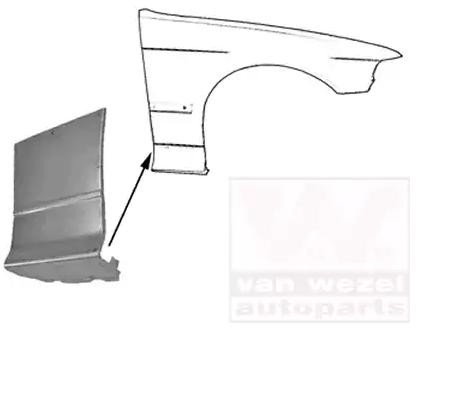 VAN WEZEL Kotflügel BMW 0642156 VAN WEZEL Kotflügel BMW 0642156 von VAN WEZEL