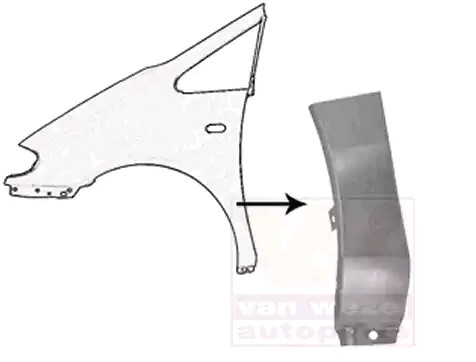 VAN WEZEL Kotflügel VW,FORD,SEAT 5878155 VAN WEZEL Kotflügel VW,FORD,SEAT 5878155 von VAN WEZEL