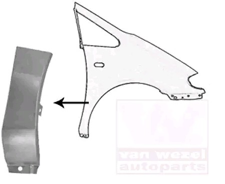 VAN WEZEL Kotflügel VW,FORD,SEAT 5878156 VAN WEZEL Kotflügel VW,FORD,SEAT 5878156 von VAN WEZEL