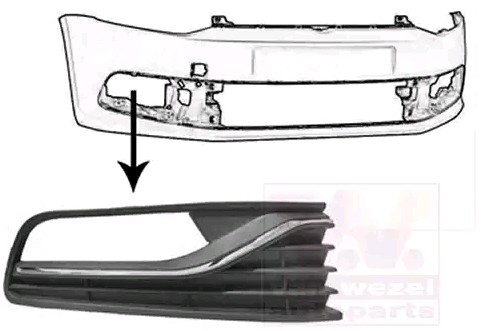 VAN WEZEL Lüftungsgitter VW 5814594 6C0854662CRYP,6C0854662RYP,6C0854662 Stoßstange Gitter,Lüftungsgitter, Stoßfänger 6C0854662C VAN WEZEL Lüftungsgitter VW 5814594 6C0854662CRYP,6C0854662RYP,6C0854662 Stoßstange Gitter,Lüftungsgitter, Stoßfänger 6C0854662C von VAN WEZEL
