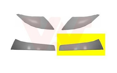 VAN WEZEL Scheinwerferleiste FIAT,PEUGEOT,CITROËN 1651511 0735425397,735425397,7810R1 7810X0 von VAN WEZEL