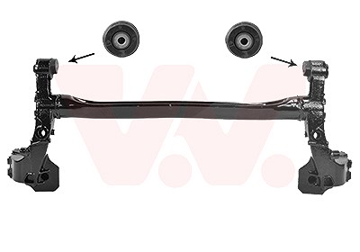 Van Wezel Achskörper [Hersteller-Nr. 3745629] für Opel von VAN WEZEL