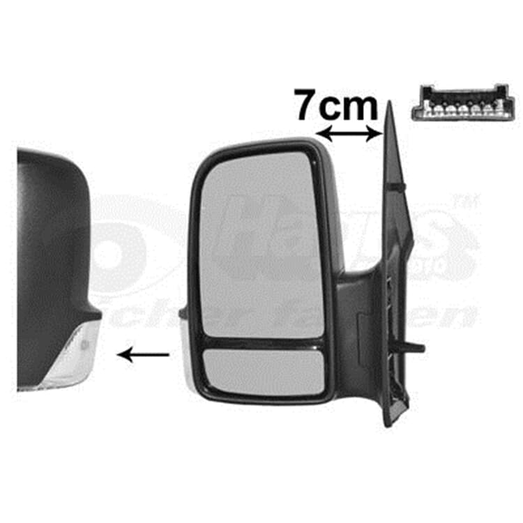 Van Wezel Au?enspiegel links beheizt VW Crafter Van Wezel Au?enspiegel links beheizt VW Crafter von VAN WEZEL