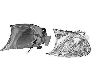 Van Wezel Blinkleuchte, vorn, ohne Fassung, weiss, [Hersteller-Nr. 0654905] für BMW von VAN WEZEL