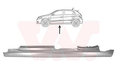 Van Wezel Einstiegsblech [Hersteller-Nr. 5886103] für VW von VAN WEZEL