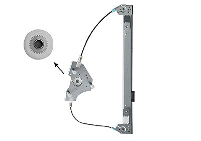 Van Wezel Fensterheber [Hersteller-Nr. 4339268] für Renault von VAN WEZEL