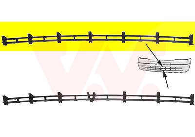 Van Wezel Gitter f/Stossstange, vorn, schwarz, [Hersteller-Nr. 3742590] für Opel von VAN WEZEL