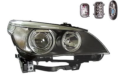 Van Wezel Hauptscheinwerfer [Hersteller-Nr. 0655982] für BMW von VAN WEZEL