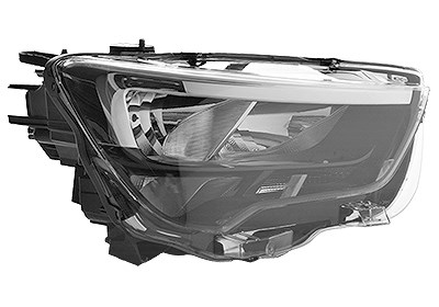 Van Wezel Hauptscheinwerfer [Hersteller-Nr. 3803962V] für Opel von VAN WEZEL