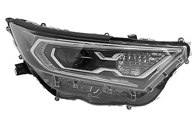 Van Wezel Hauptscheinwerfer [Hersteller-Nr. 5475968] für Toyota von VAN WEZEL