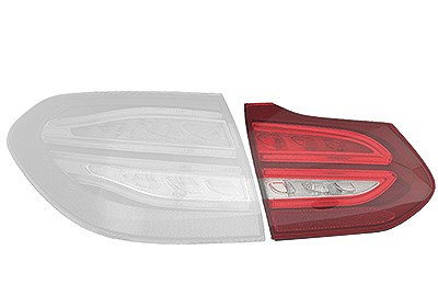 Van Wezel Heckleuchte [Hersteller-Nr. 2925927U] für Mercedes-Benz von VAN WEZEL