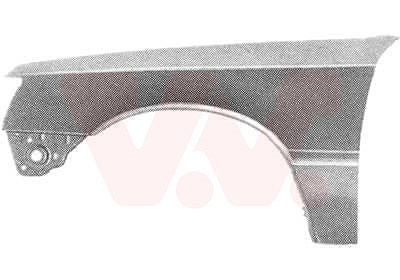 Van Wezel Kotflügel, vorn, o/Seitenblinkerloch [Hersteller-Nr. 4025657] für Peugeot von VAN WEZEL