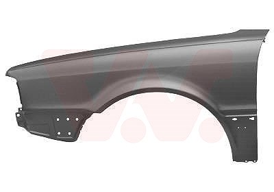 Van Wezel Kotflügel, vorn, ohne Seitenblinkerloc [Hersteller-Nr. 0322658] für Audi von VAN WEZEL