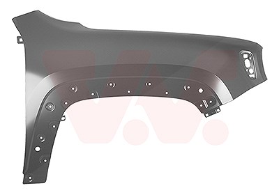 Van Wezel Kotflügel [Hersteller-Nr. 2126658] für Jeep von VAN WEZEL