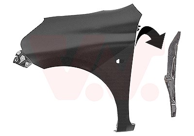 Van Wezel Kotflügel [Hersteller-Nr. 3335657] für Nissan von VAN WEZEL