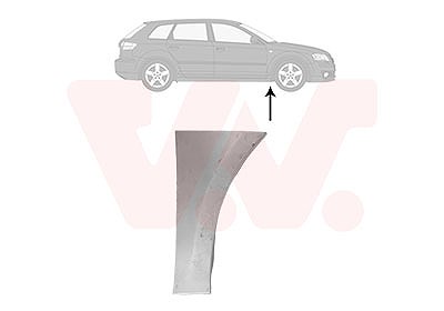 Van Wezel Kotflügel [Hersteller-Nr. 5856156] für VW von VAN WEZEL