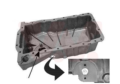 Van Wezel Ölwanne [Hersteller-Nr. 5888073] für Audi, Seat, Skoda, VW von VAN WEZEL