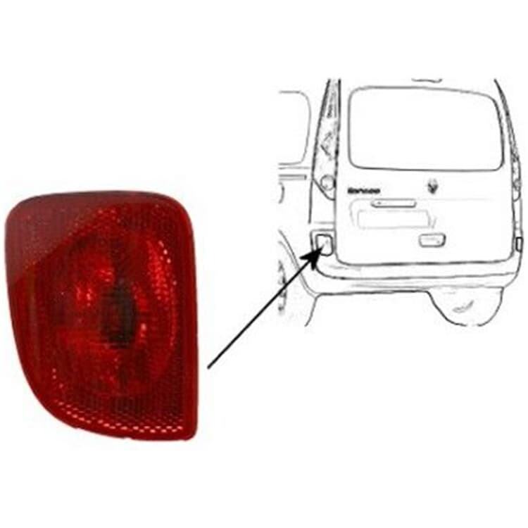 Van Wezel R?ckleuchte links Mercedes Citan Renault Kangoo Van Wezel R?ckleuchte links Mercedes Citan Renault Kangoo von VAN WEZEL