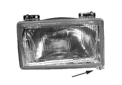 Van Wezel Scheinwerfer H4 ohne LWR ohne Stellmotor [Hersteller-Nr. 1745948] für Alfa Romeo, Citroën, Fiat, Peugeot, Talbot von VAN WEZEL