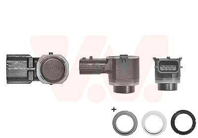 Van Wezel Sensor, Einparkhilfe [Hersteller-Nr. 4386880V] für Nissan, Opel, Renault von VAN WEZEL