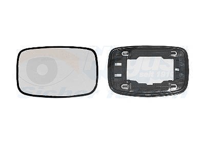 Van Wezel Spiegelglas, Außenspiegel links (Fahrerseite) [Hersteller-Nr. 1838831] für Ford, Mazda von VAN WEZEL