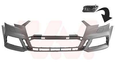 Van Wezel Stoßfänger [Hersteller-Nr. 0359573] für Audi von VAN WEZEL