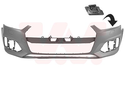 Van Wezel Stoßfänger [Hersteller-Nr. 0388574] für Audi von VAN WEZEL