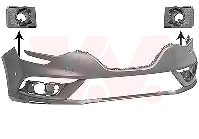 Van Wezel Stoßfänger [Hersteller-Nr. 4407575] für Renault von VAN WEZEL