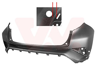 Van Wezel Stoßfänger [Hersteller-Nr. 5417541] für Toyota von VAN WEZEL