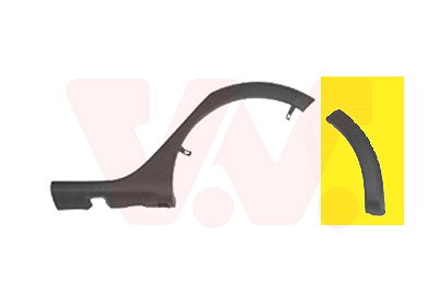 Van Wezel Verbreiterung, Kotflügel [Hersteller-Nr. 1507527] für Dacia von VAN WEZEL