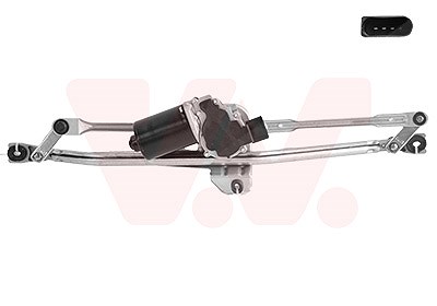 Van Wezel Wischergestänge [Hersteller-Nr. 0315229] für Audi von VAN WEZEL