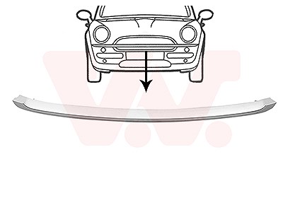 Van Wezel Zier-/Schutzleiste, Stoßfänger [Hersteller-Nr. 0506580] für Mini von VAN WEZEL