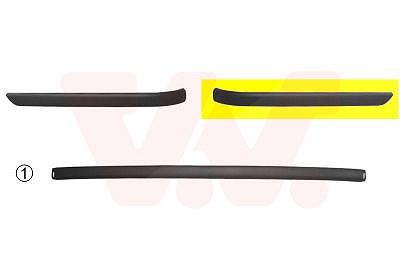 Van Wezel Zier-/Schutzleiste, Stoßfänger [Hersteller-Nr. 0646554] für BMW von VAN WEZEL