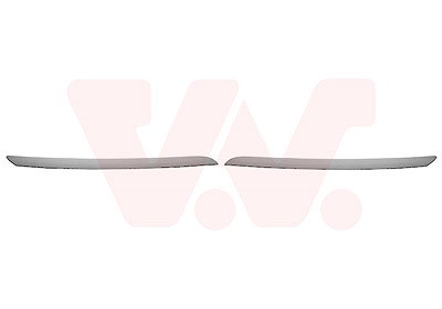 Van Wezel Zier-/Schutzleistensatz, Kühlergitter [Hersteller-Nr. 4373512] für Renault von VAN WEZEL