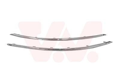 Van Wezel Zier-/Schutzleistensatz, Stoßfänger [Hersteller-Nr. 0979580] für Citroën von VAN WEZEL
