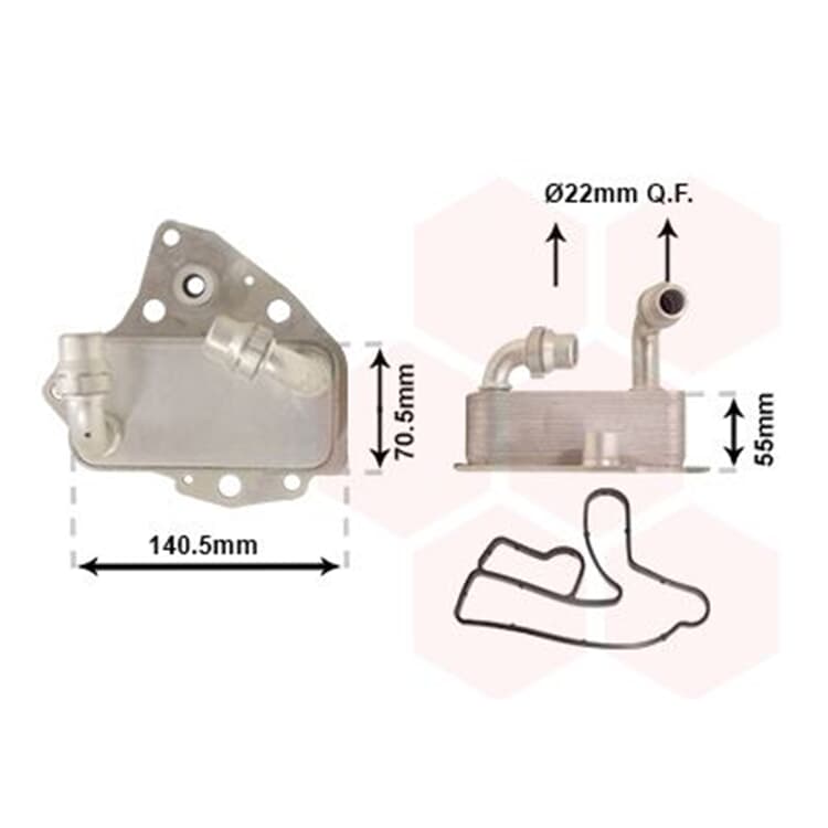 Van Wezel ?lk?hler Alfa Romeo Fiat Opel von VAN WEZEL