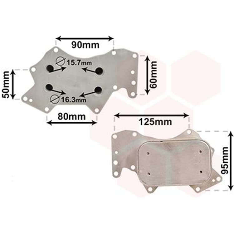 Van Wezel ?lk?hler Audi A4 A6 A8 Q7 VW Phaeton Touareg von VAN WEZEL