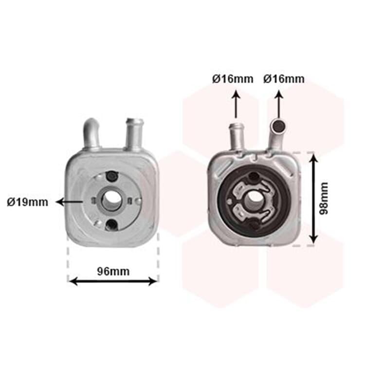 Van Wezel ?lk?hler Audi A4 A6 A8 Skoda Superb VW Passat Van Wezel ?lk?hler Audi A4 A6 A8 Skoda Superb VW Passat von VAN WEZEL