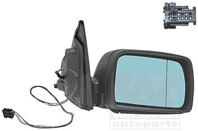 Van Wezel Außenspiegel [Hersteller-Nr. 0685808] für BMW von VAN WEZEL