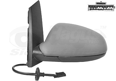 Van Wezel Außenspiegel [Hersteller-Nr. 3749807] für Opel von VAN WEZEL