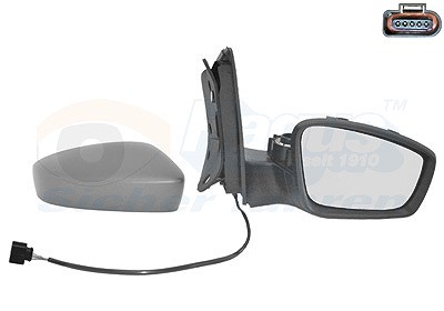 Van Wezel Außenspiegel [Hersteller-Nr. 5701808] für Seat, Skoda, VW von VAN WEZEL