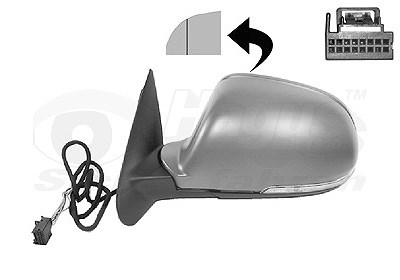 Van Wezel Außenspiegel [Hersteller-Nr. 7623807] für Skoda von VAN WEZEL